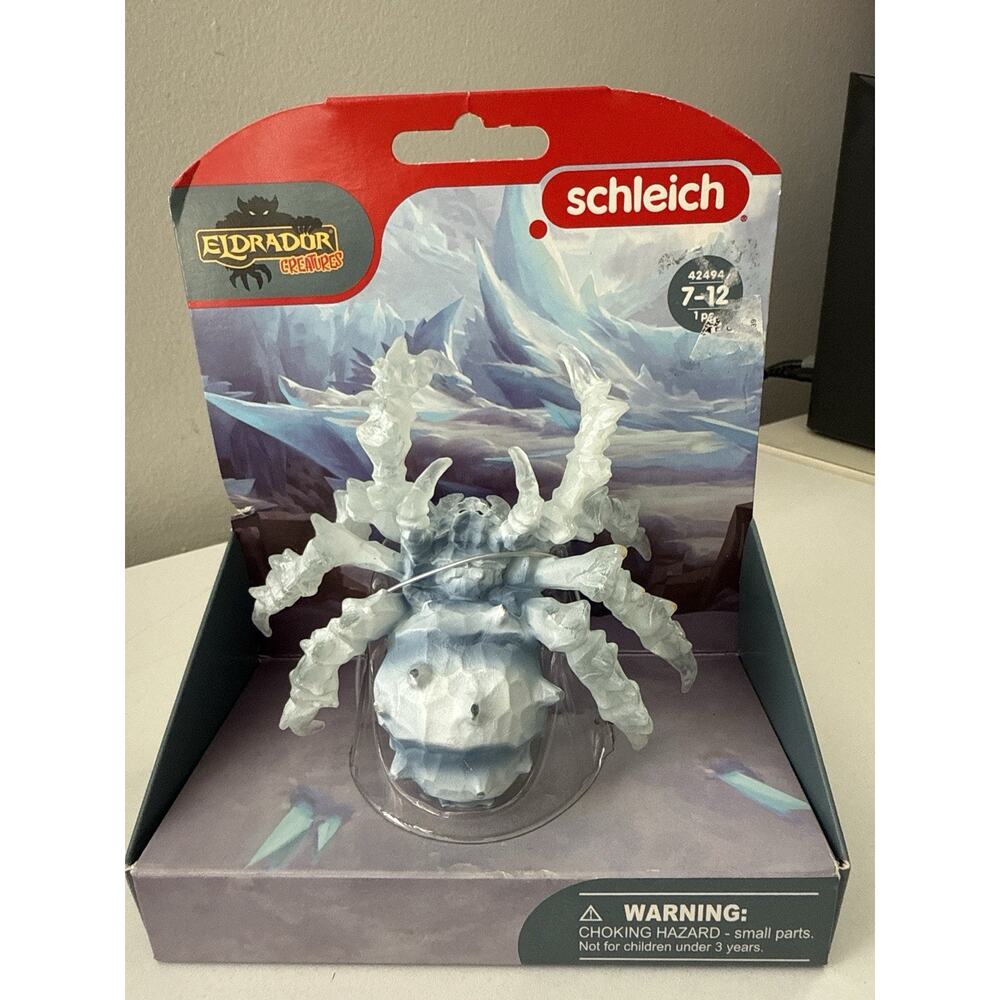 Schleich Eldrador Ice Spider 42494 Figure New Rare Retired Creature Toy NIB - Picture 6 of 7